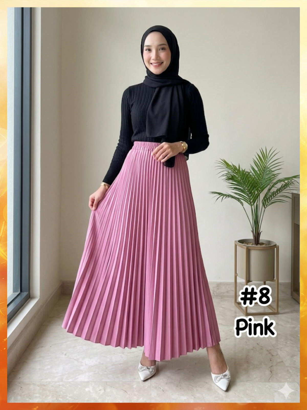 Pleated Skirts (SKT_0426/003) (#102KNG)