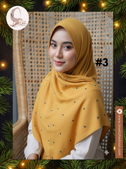 Cotton Bawal with Diamante Pattern (BWL_0126/009)