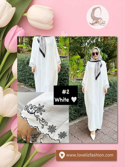 Long Dress Hand Embroidery (LDR_0326/011) (#P94KNG)