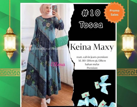 Keina Maxi in Tosca model 10 (#PE) - Your Go-To Maxi Dress