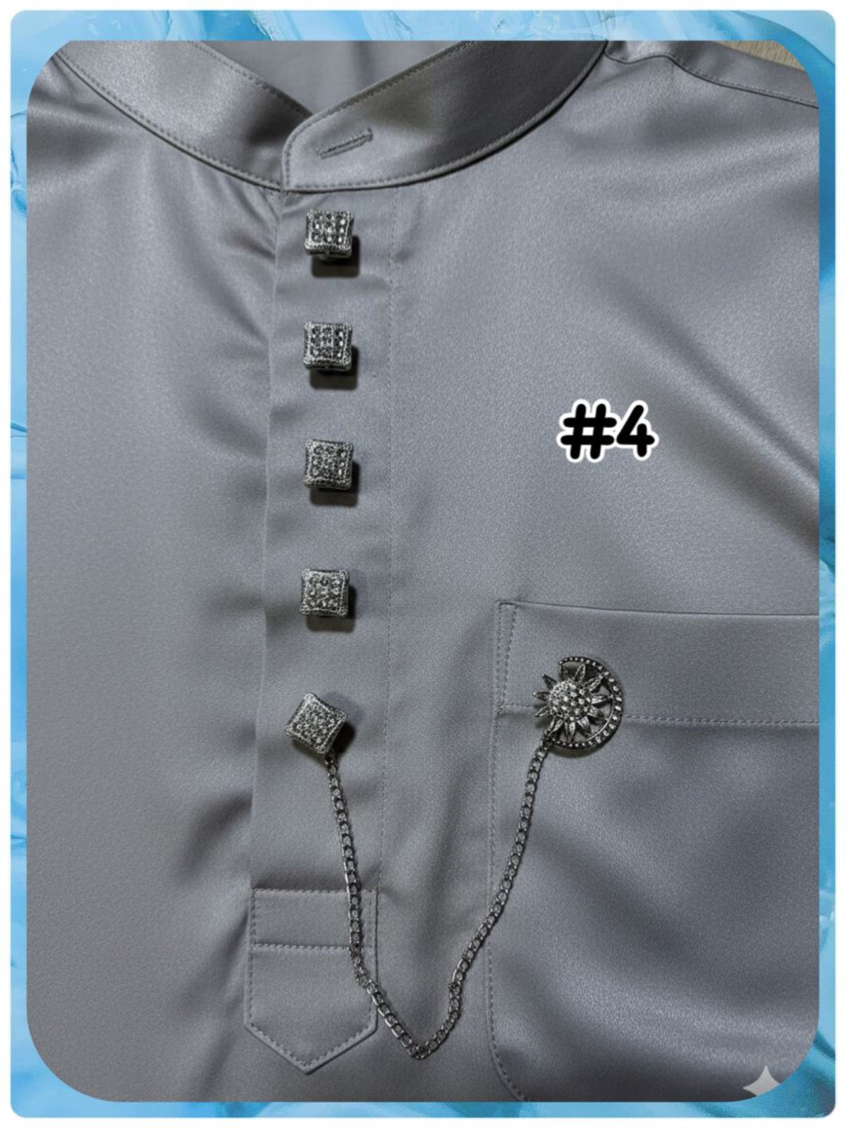 Men's Butang Baju Kurung (ASR_0126/005) (#KNWLL)