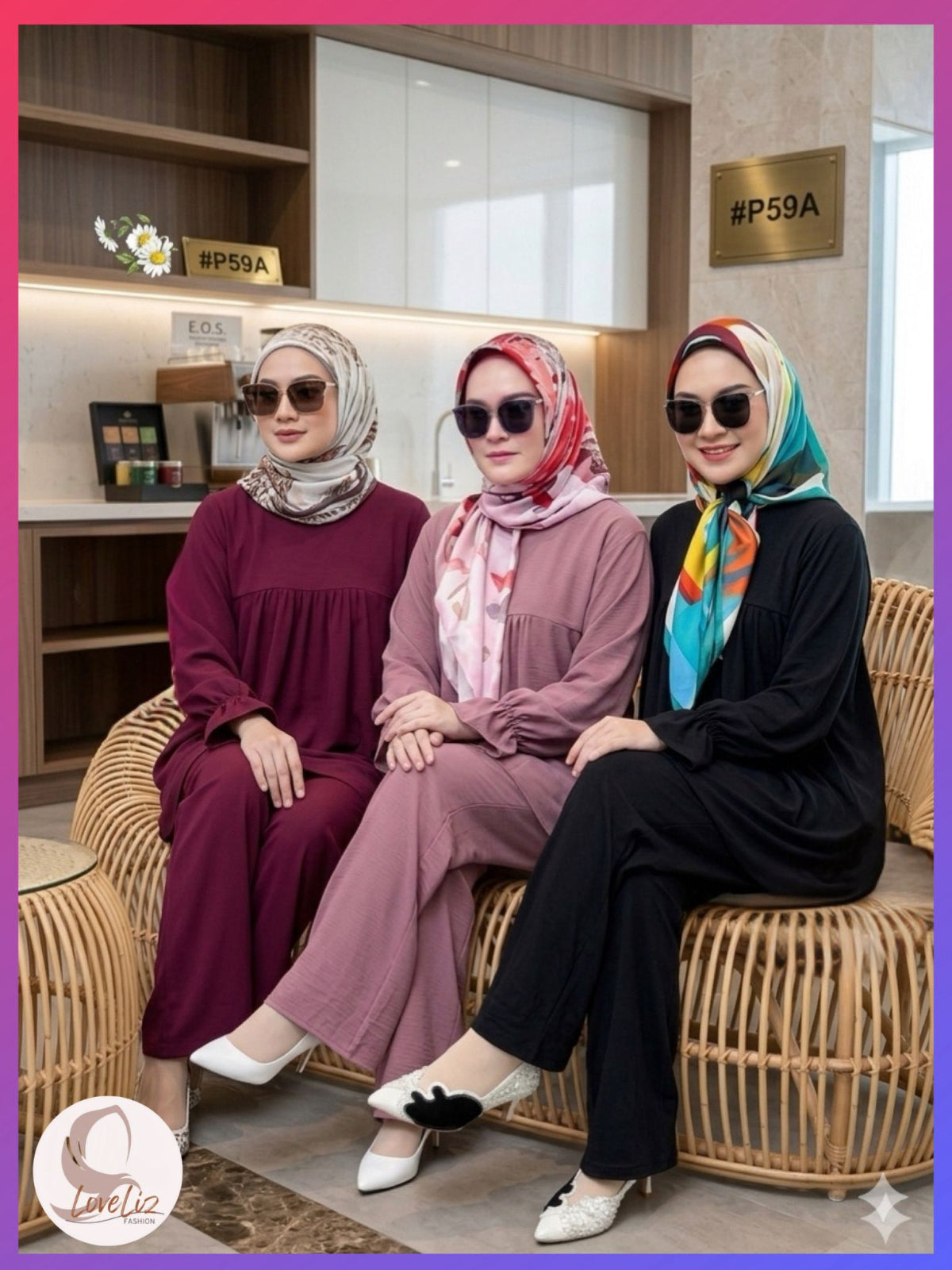 Chey Crepe Pants Suits (PANTS_0426/011) (#P59A)