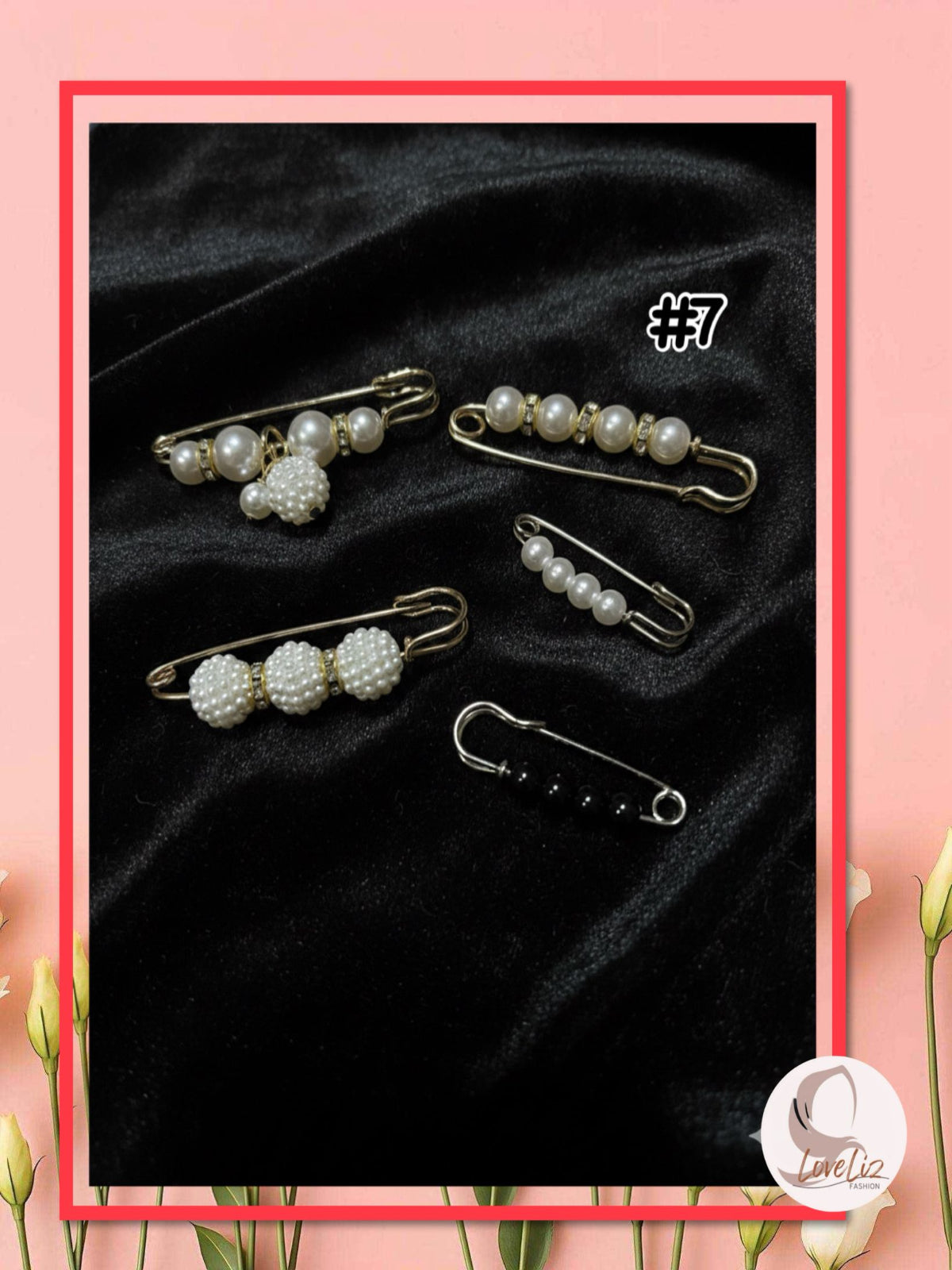 Hijab Accessories Bundle Set (ASR_0126/029)