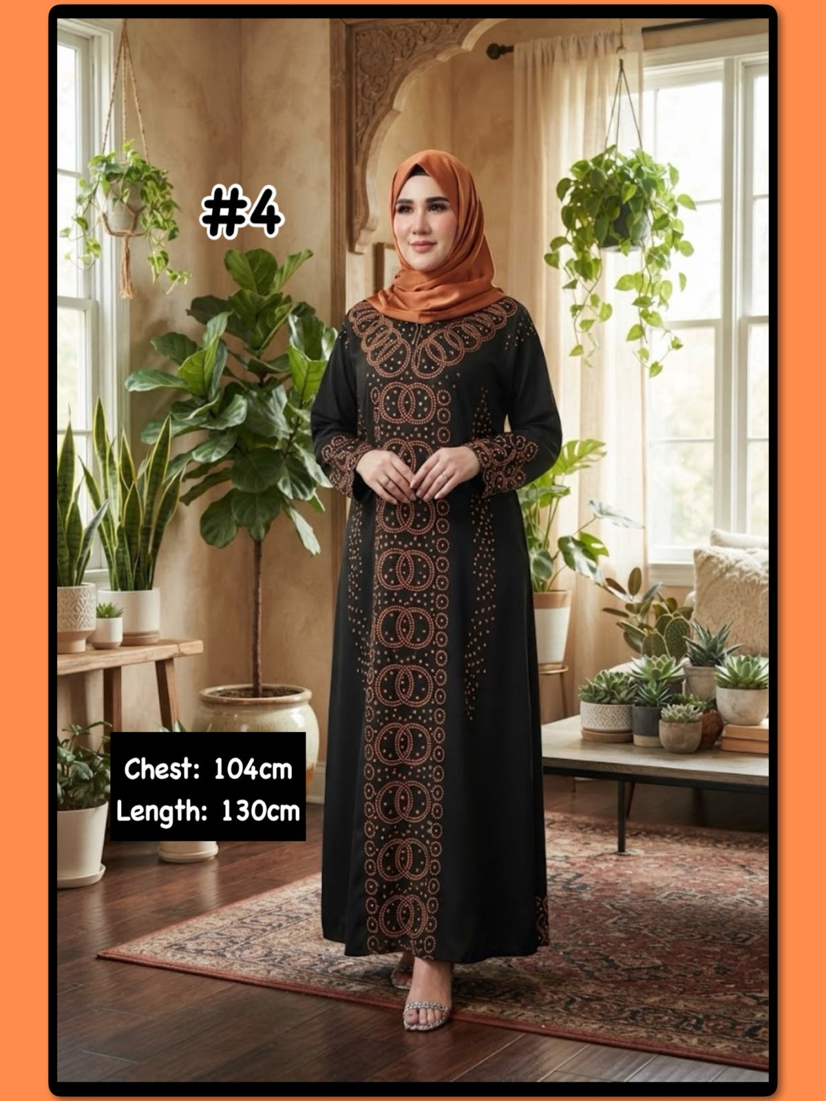 Long Dress Lowo Hitam (LODR_1026/013) (#NAYLOWO)