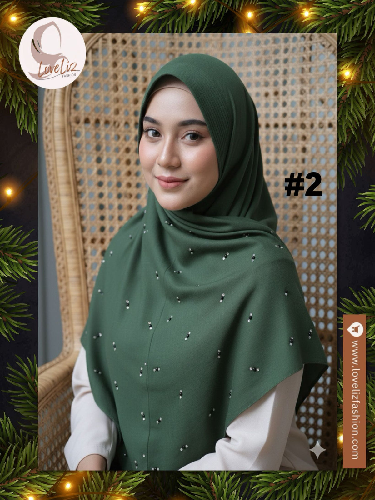 Cotton Bawal with Diamante Pattern (BWL_0126/009)