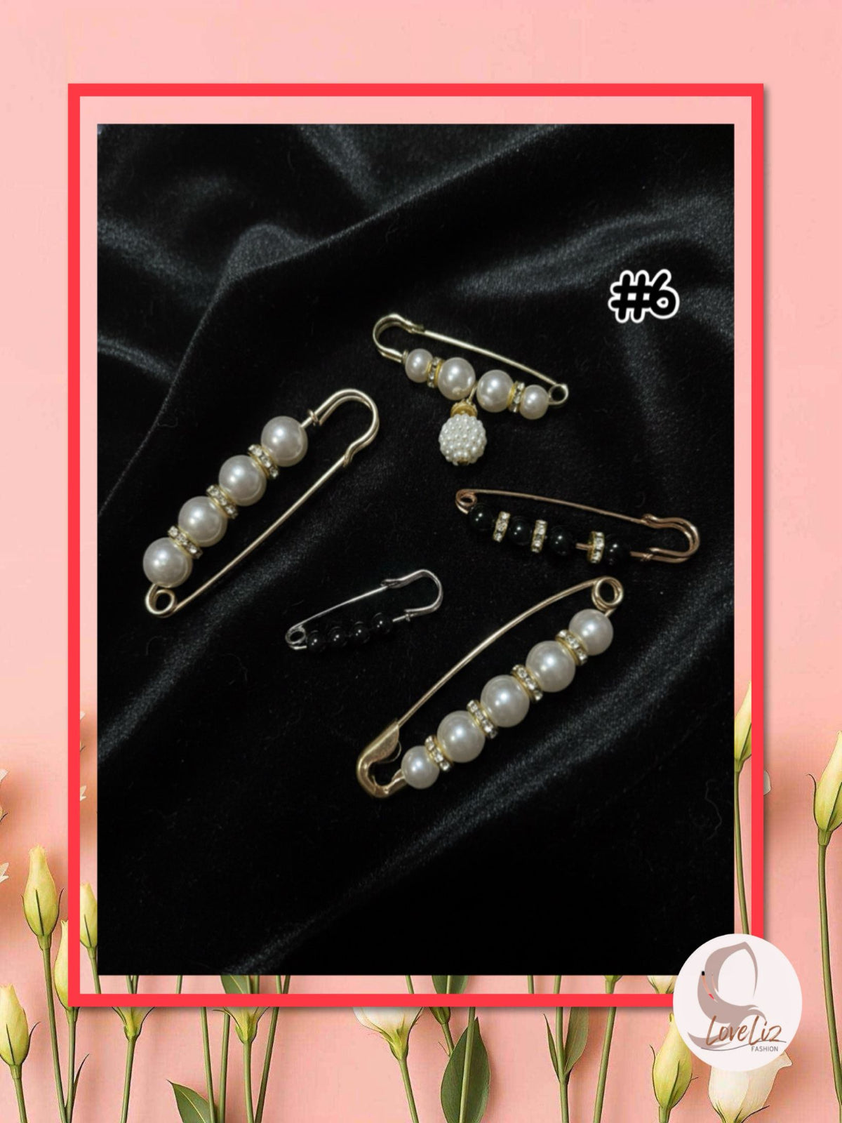 Hijab Accessories Bundle Set (ASR_0126/029)