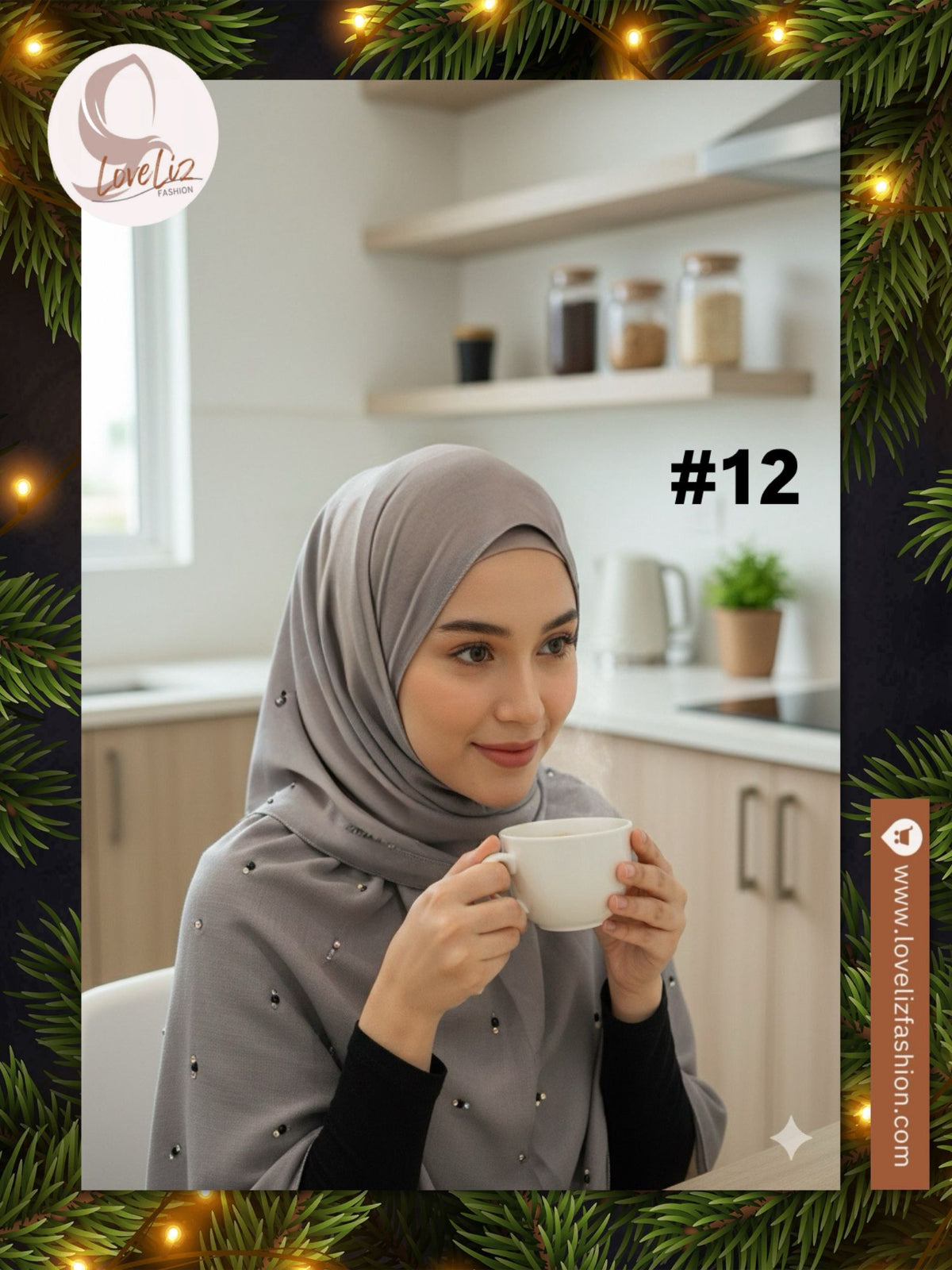 Cotton Bawal with Diamante Pattern (BWL_0126/009)