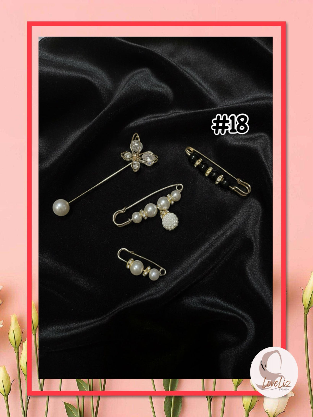 Hijab Accessories Bundle Set (ASR_0126/029)