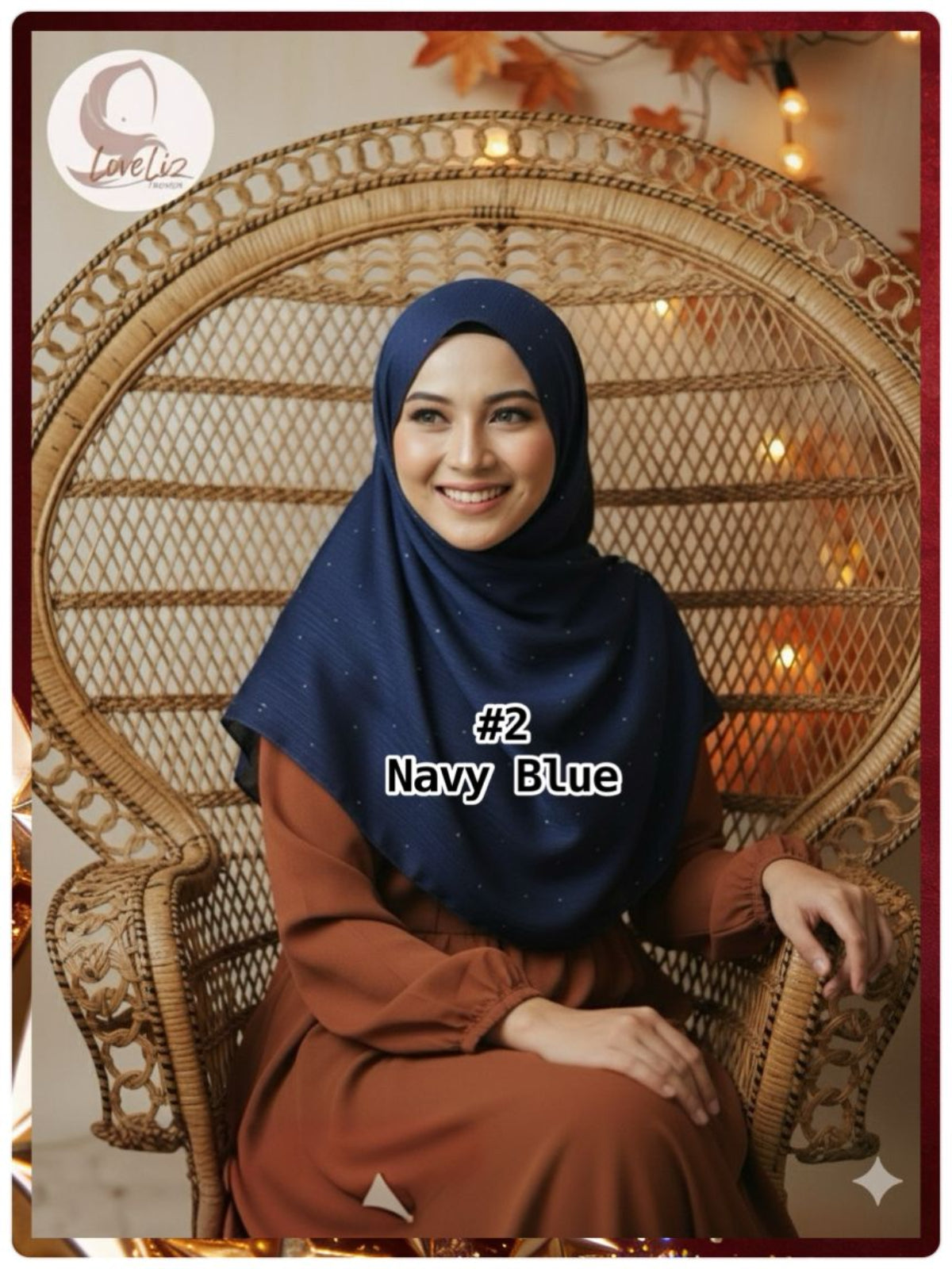 Shawl Satin Muna Diamonds (SHL_0326/065) (#ZSKN7)