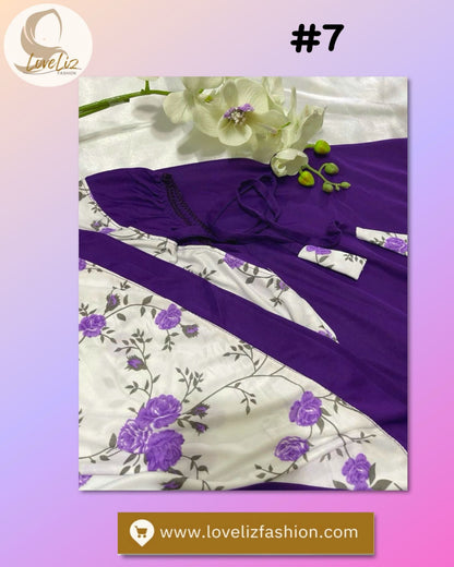 Telekung Tulip & Assorted Designs (TLKG- 1021)