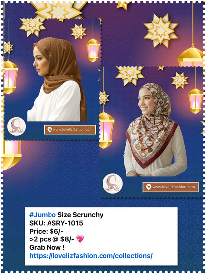 Jumbo Size Scrunchy (ASR_0226/015)