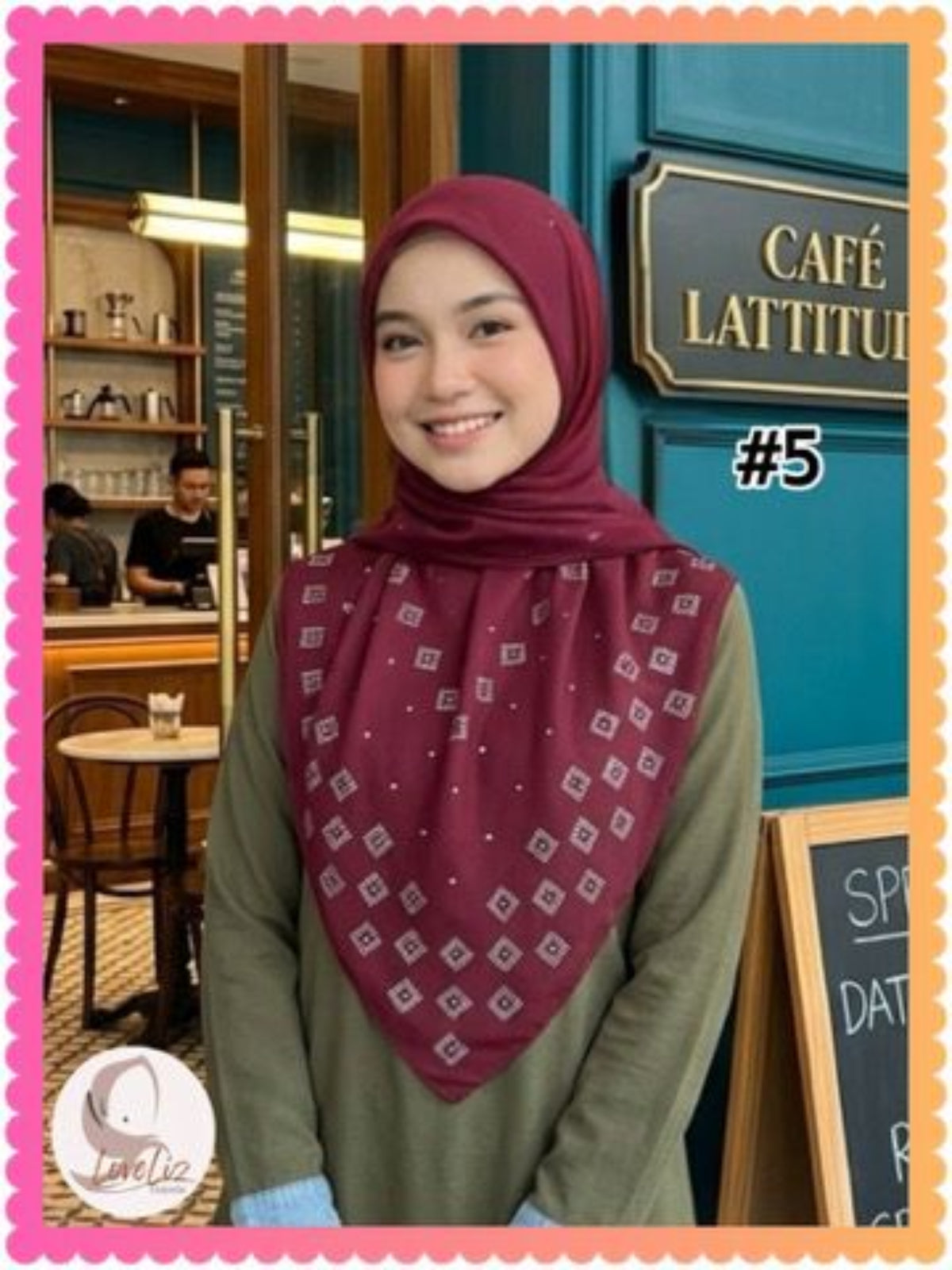Bawal Cotton Batu Permata Hati Diamante (BWL_0426/004) (#MKNW)