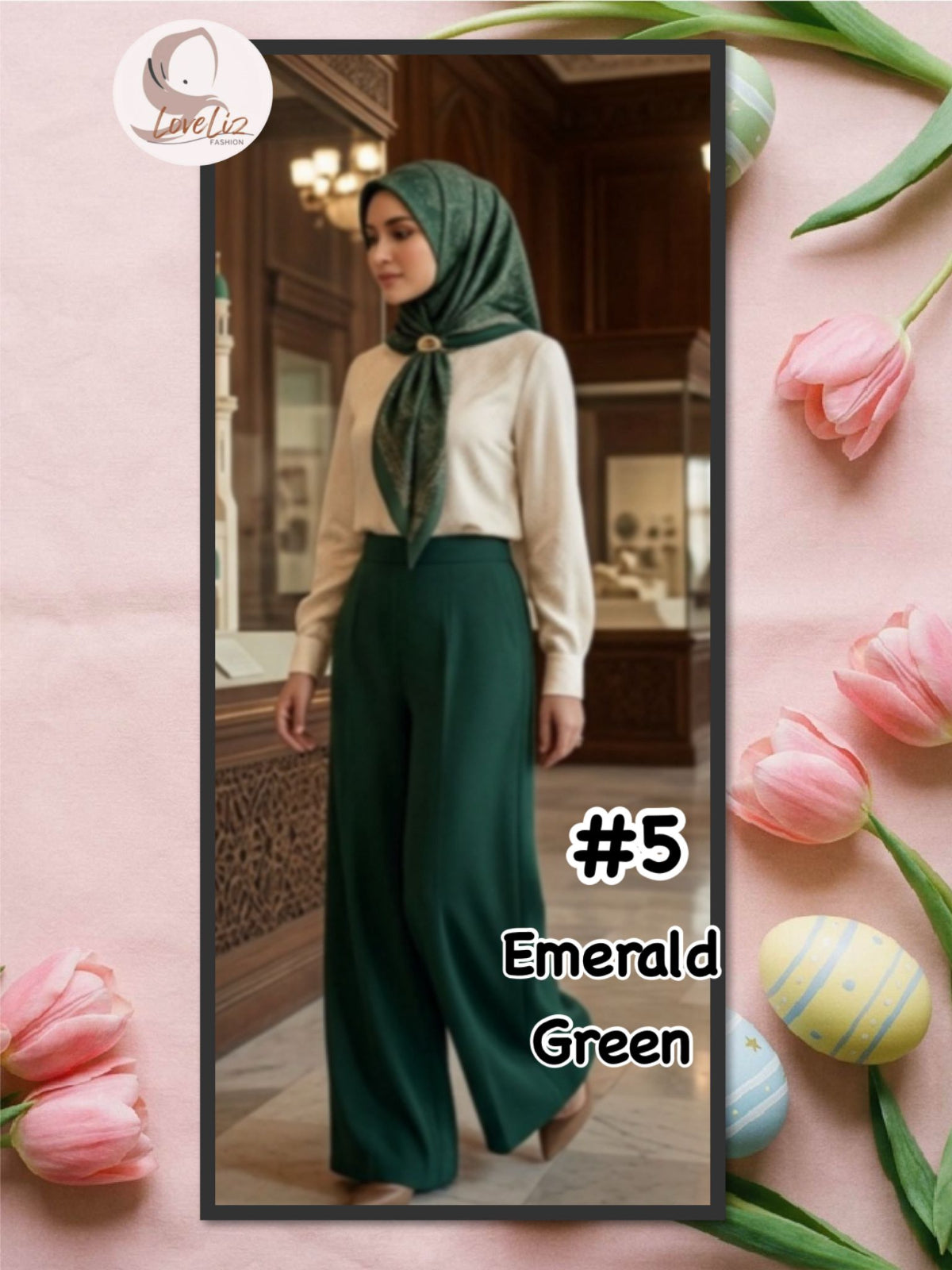 Elegant High-Waist Palazzo Pants (PLZ_0426/001) (#KNG)
