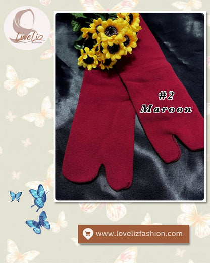 Assorted Aurat Colorful Split Toe Socks (LGSK- 1005)