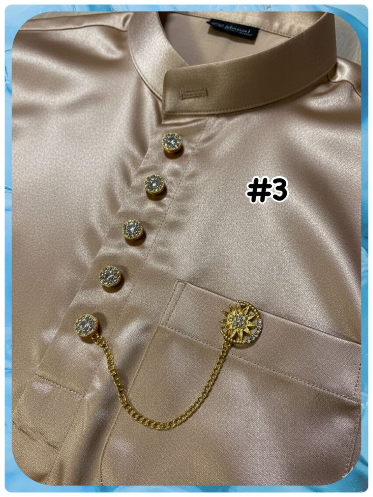 Men's Butang Baju Kurung (ASR_0126/005) (#KNWLL)