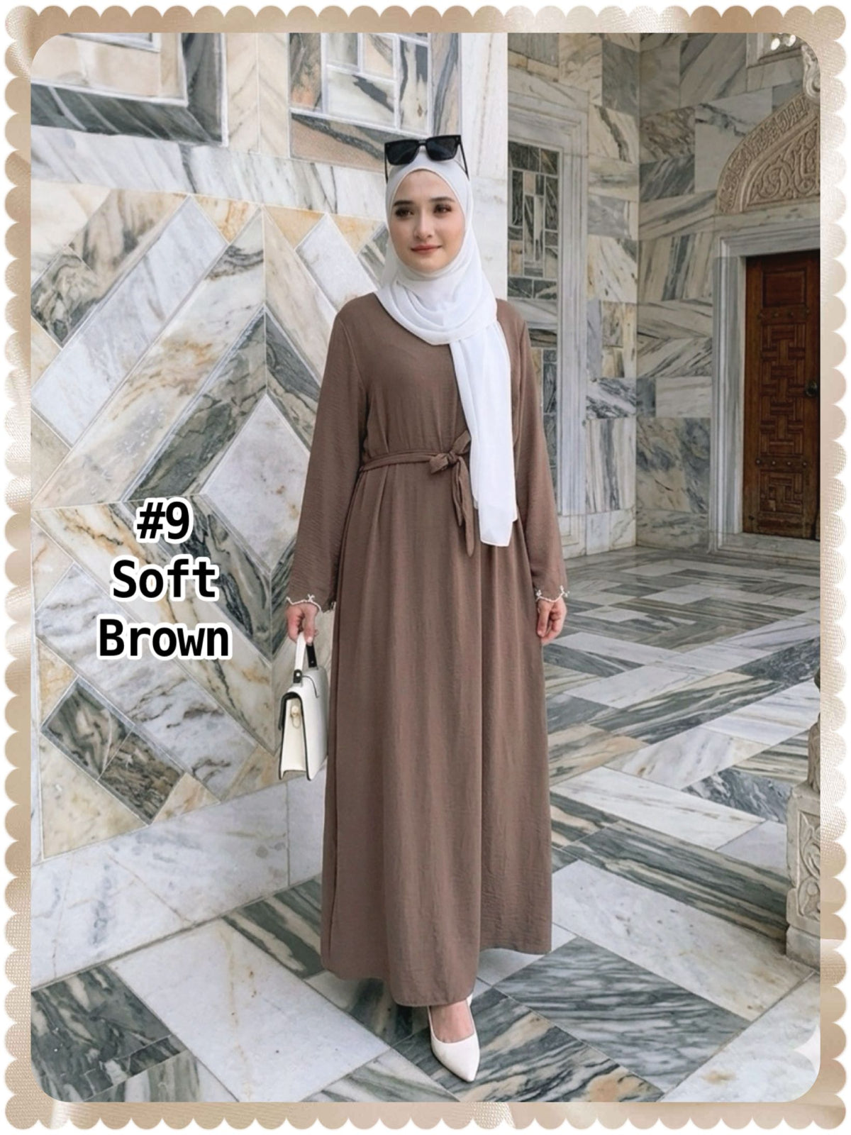 Long Dress Hand Embroidery (LDR_0326/010) (#P231KNG)