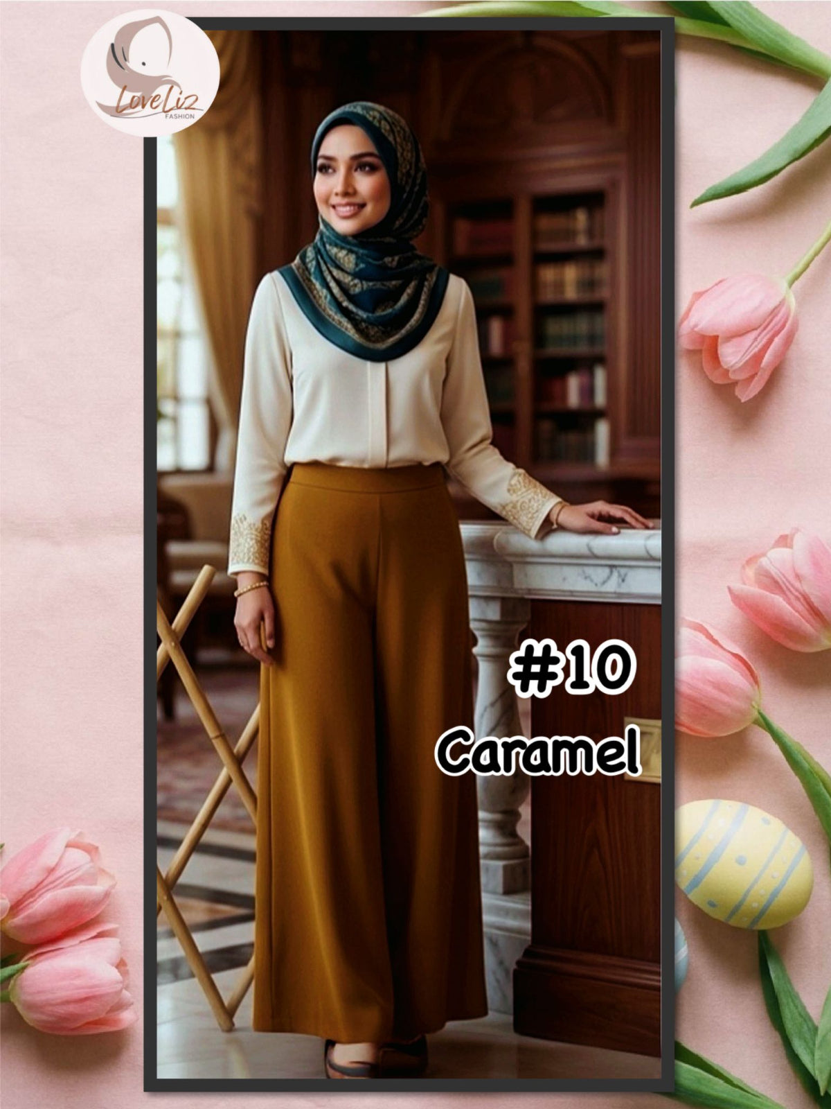 Elegant High-Waist Palazzo Pants (PLZ_0426/001) (#KNG)