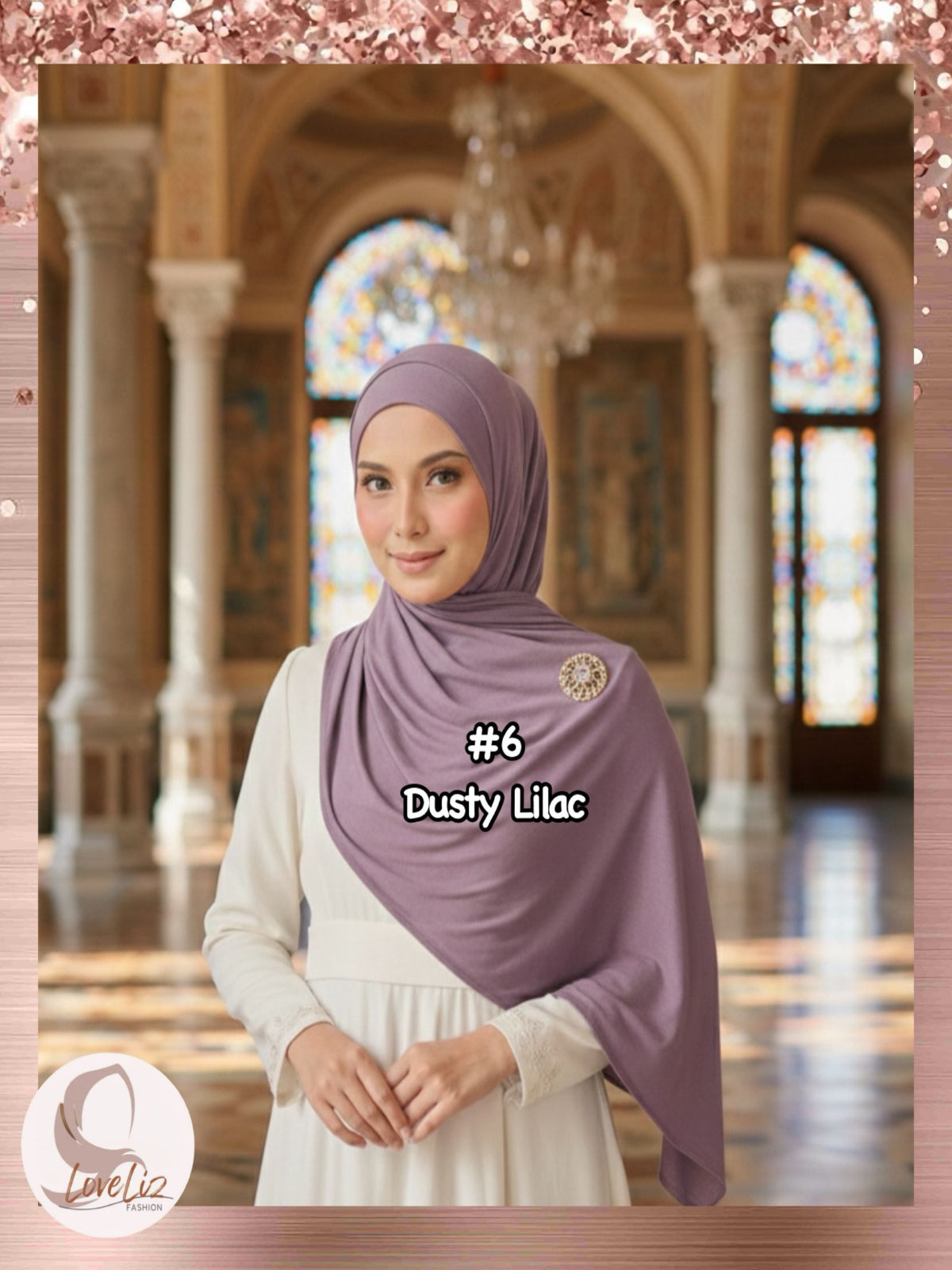 Instant Shawl Jersey Inner Neck (ISHL_0126/001) (#MM)