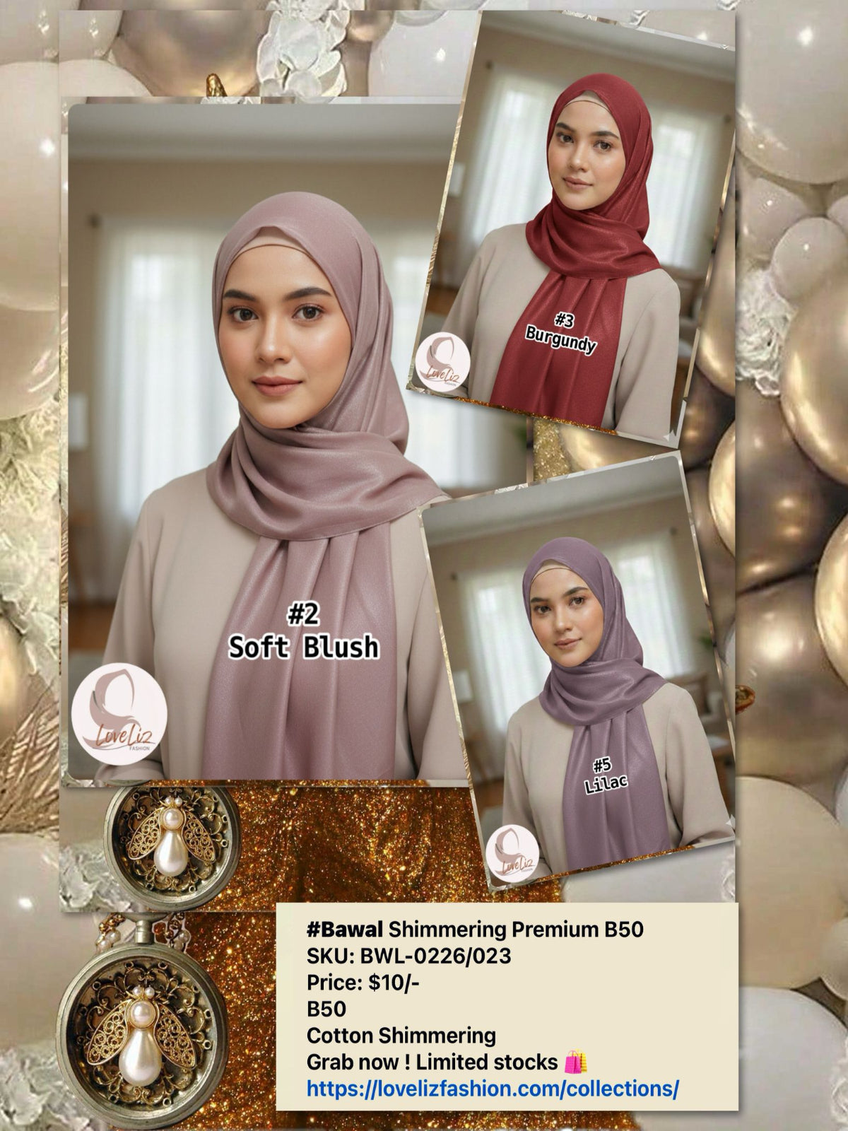 Bawal Shimmering Premium B50 (BWL_0226/023)