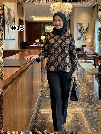 Dual-Sided Reversible Batik Blouse (BLS_1026/024) (#ANT)
