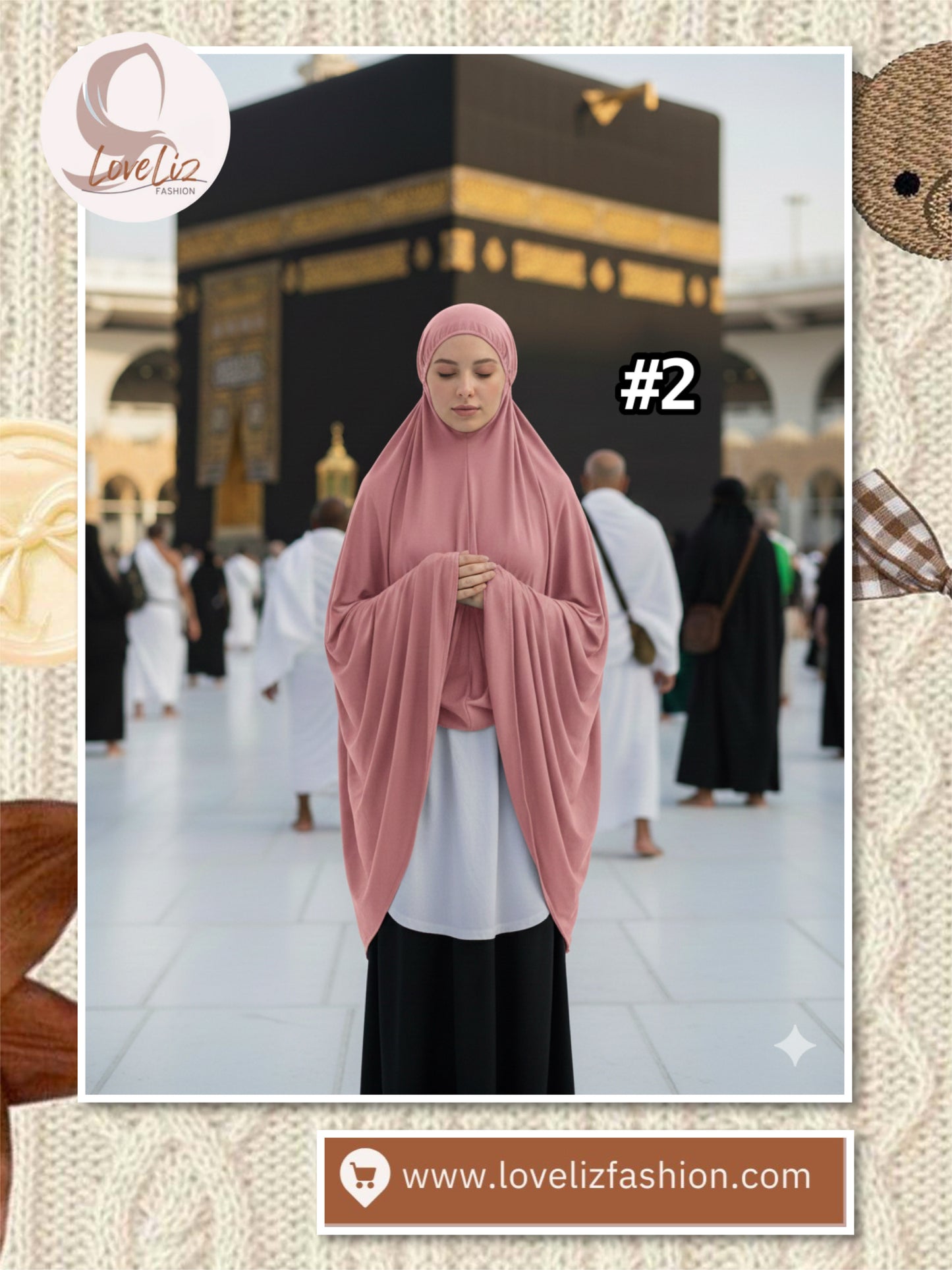 Mini Travelling Telekung Top Only (TKG_0126/001)