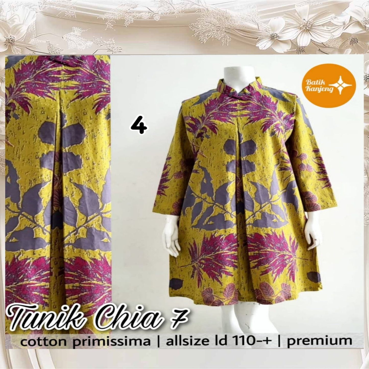 Assorted Batik Tunic Dress (#PE)