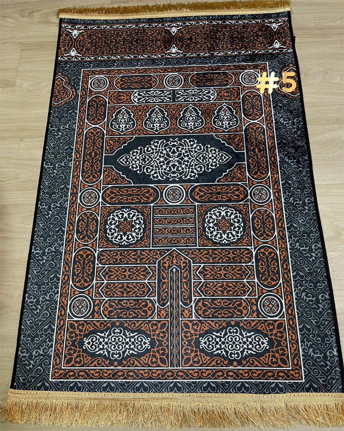 Luxurious Turkish Sejadah Praying Mat - (#ZCS) 🕋 - Embrace the Spiritual Journey