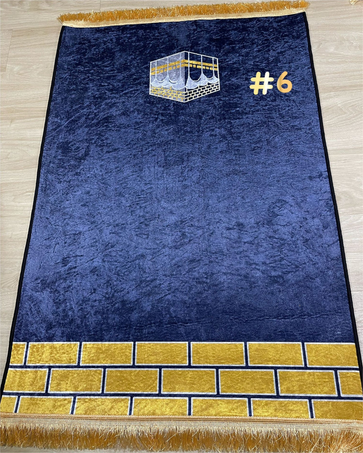 Luxurious Turkish Sejadah Praying Mat - (#ZCS) 🕋 - Embrace the Spiritual Journey