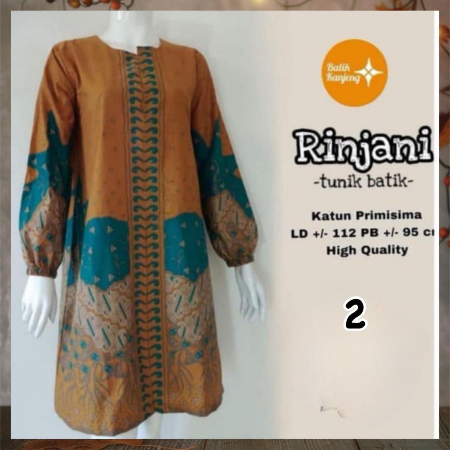 Assorted Batik Tunic Dress (#PE)