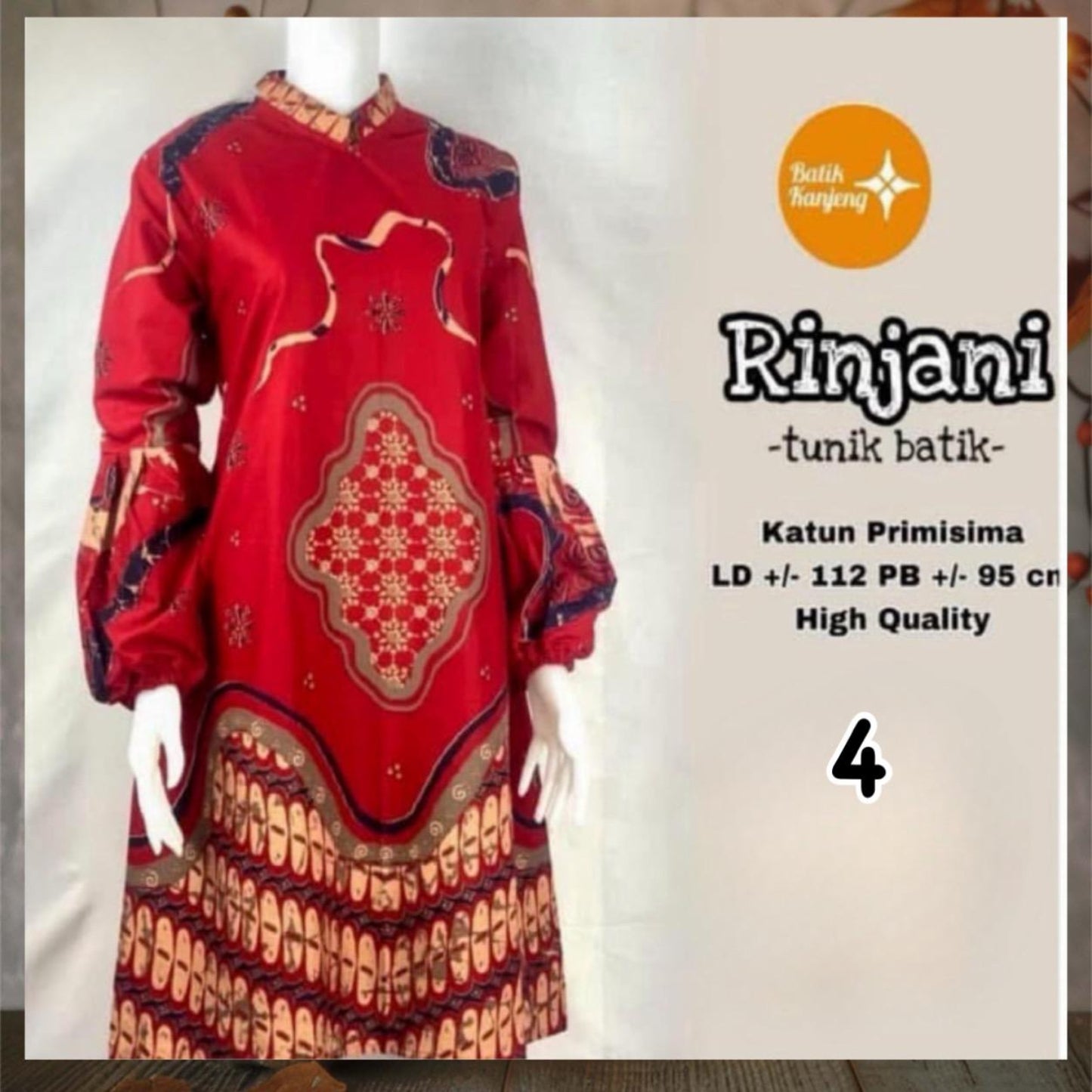 Assorted Batik Tunic Dress (#PE)