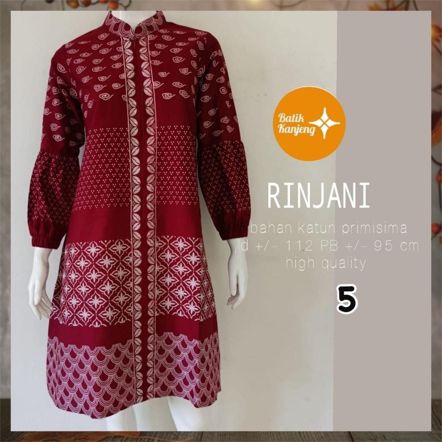 Assorted Batik Tunic Dress (#PE)