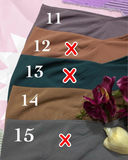 Instant Shawl with Soft Awning (ISHWL-1018)
