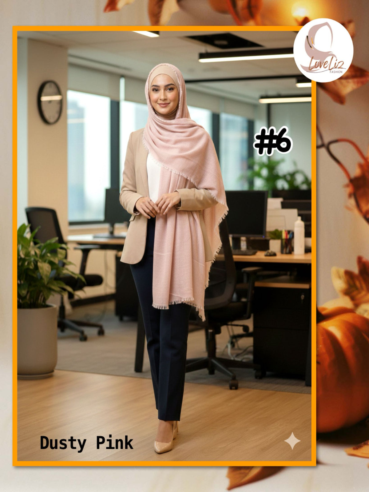 Wide Shawl Cotton Denim (SHL_0226/026)