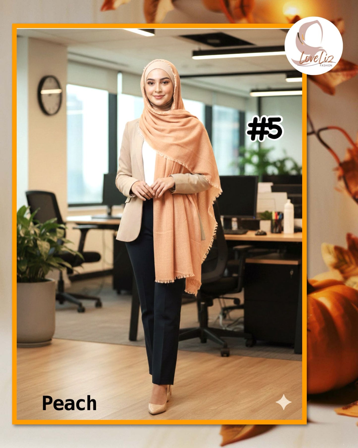 Wide Shawl Cotton Denim (SHL_0226/026)