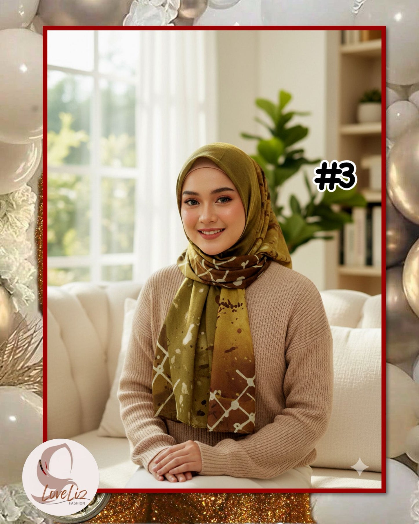 Shawl Lux Satin (SHL_0226/008)