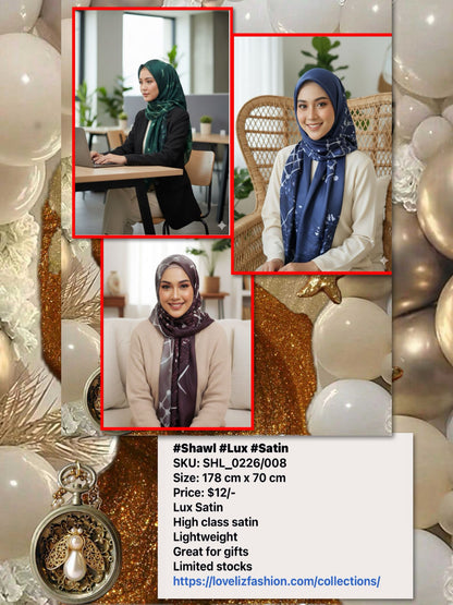 Shawl Lux Satin (SHL_0226/008)