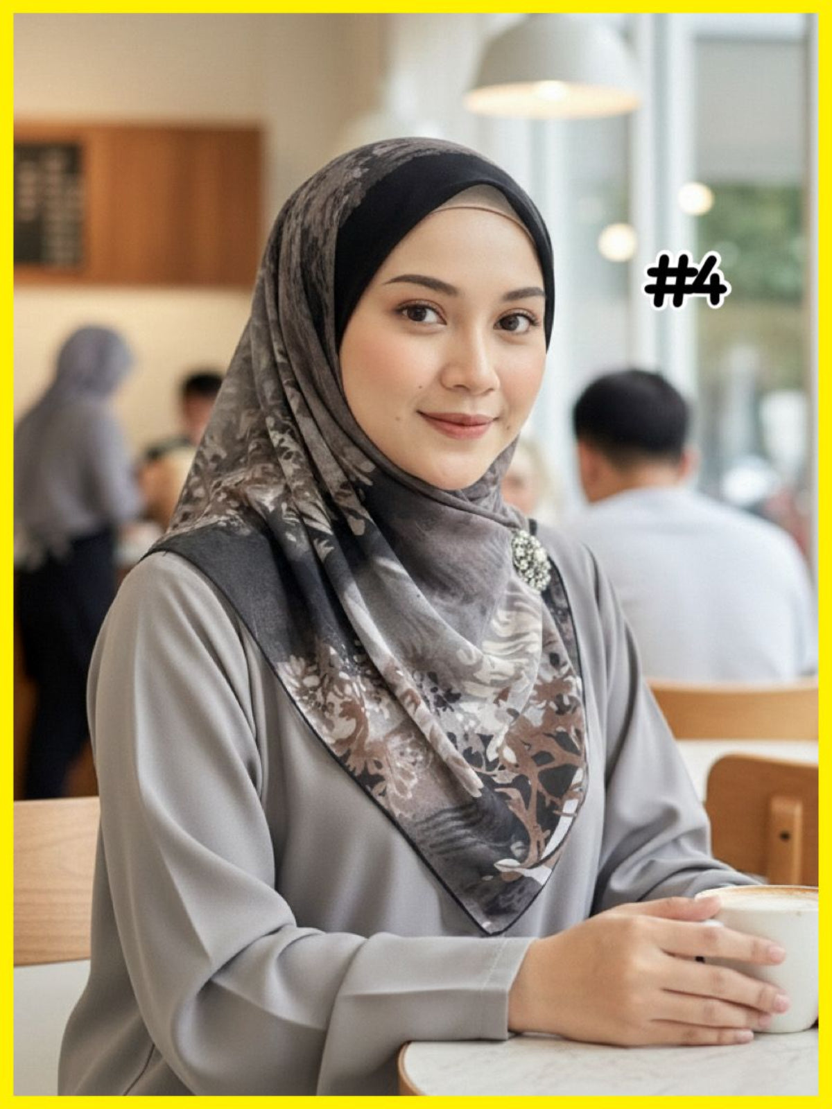 Chiffon Voile Bawal with Printed Design (BWL_0226/017)