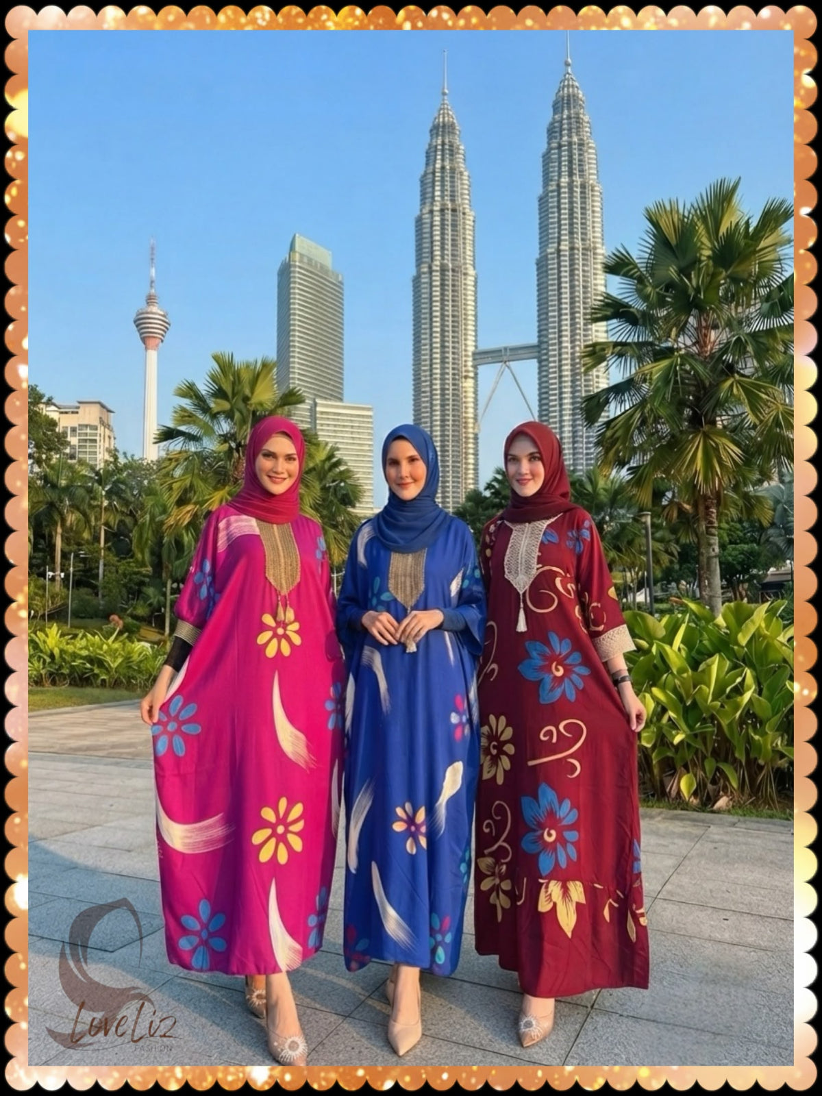 Kaftans Assorted Designs/Daster (KFN_0826/007)