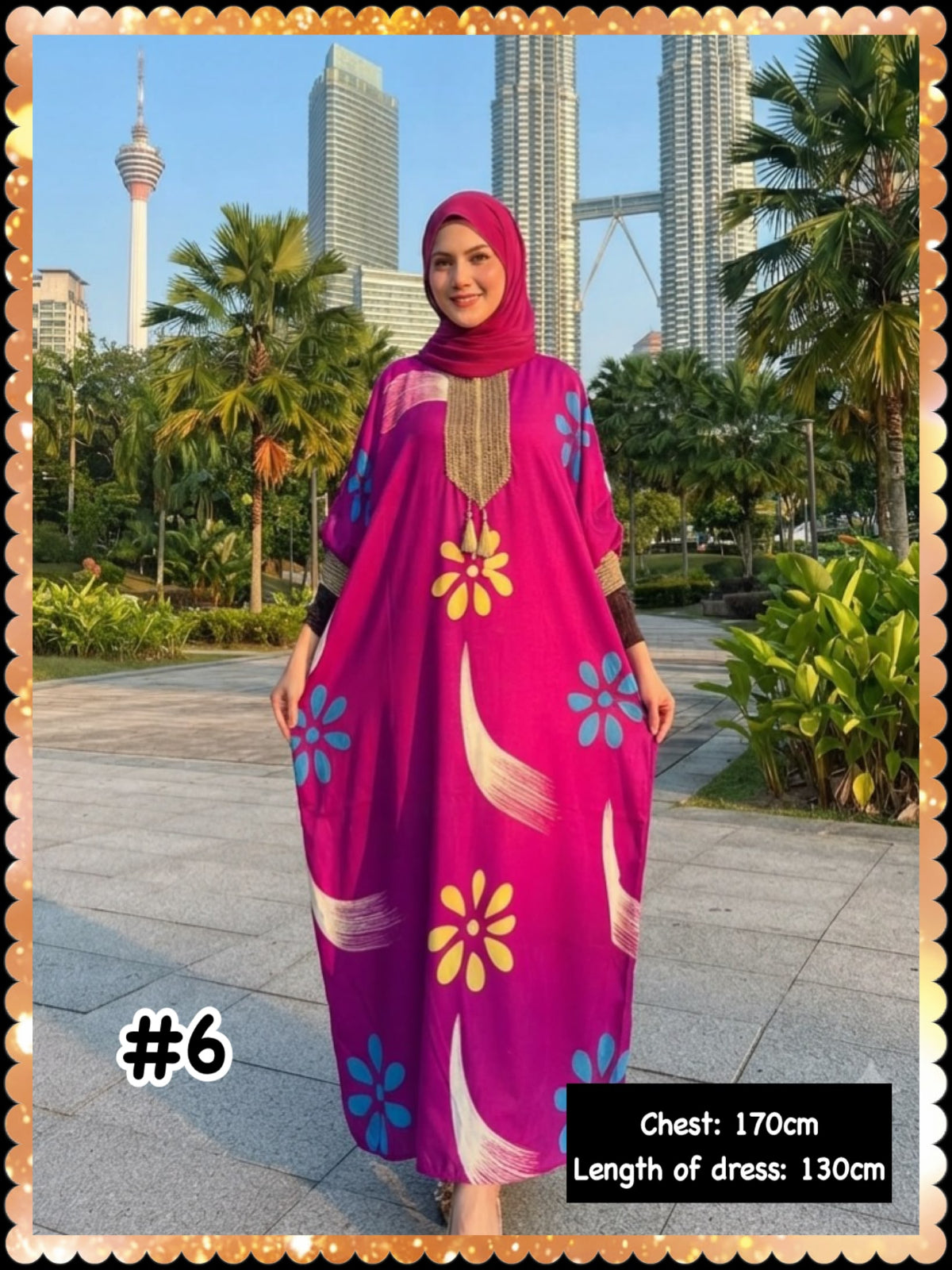 Kaftans Assorted Designs/Daster (KFN_0826/007)
