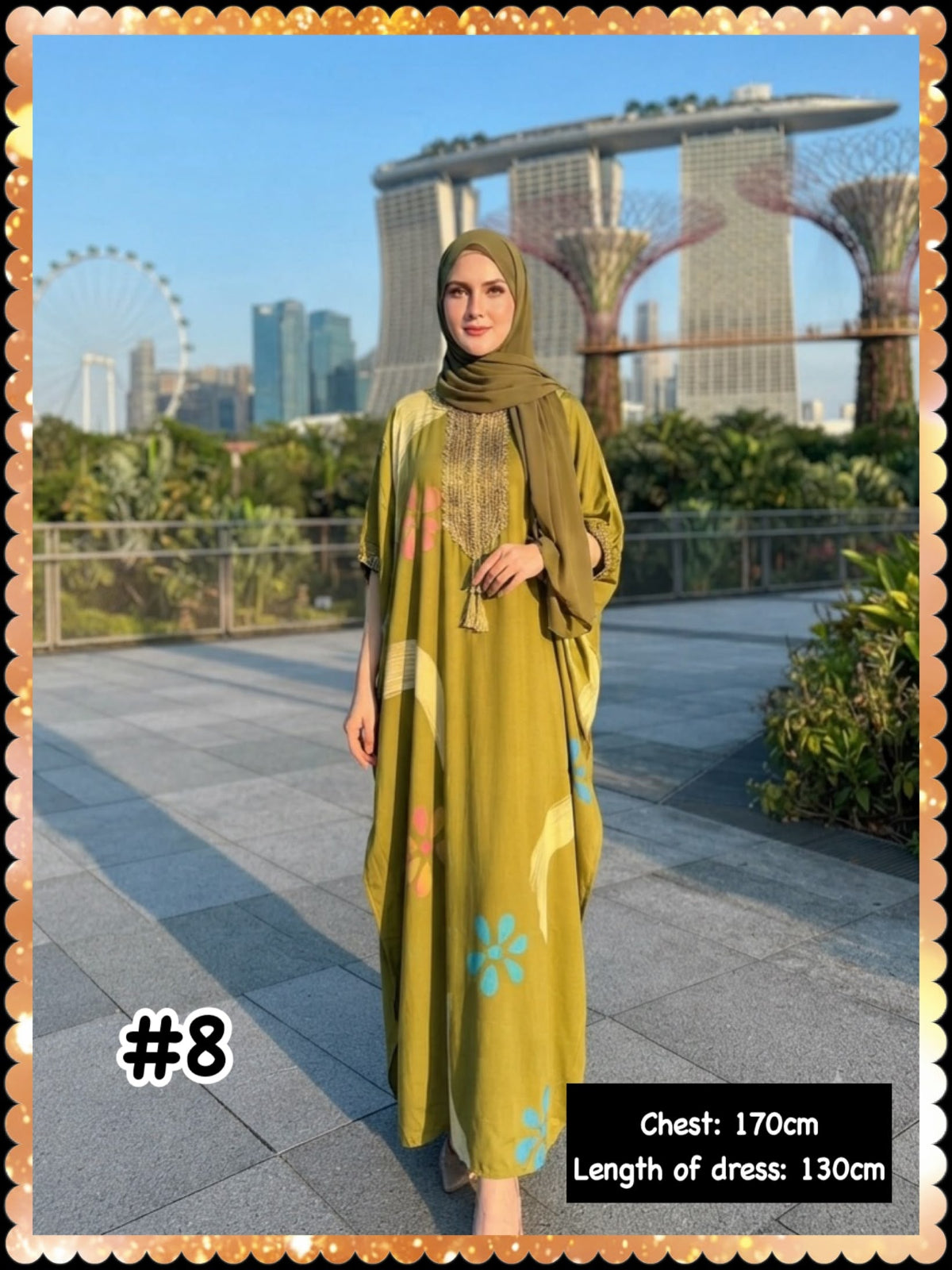 Kaftans Assorted Designs/Daster (KFN_0826/007)