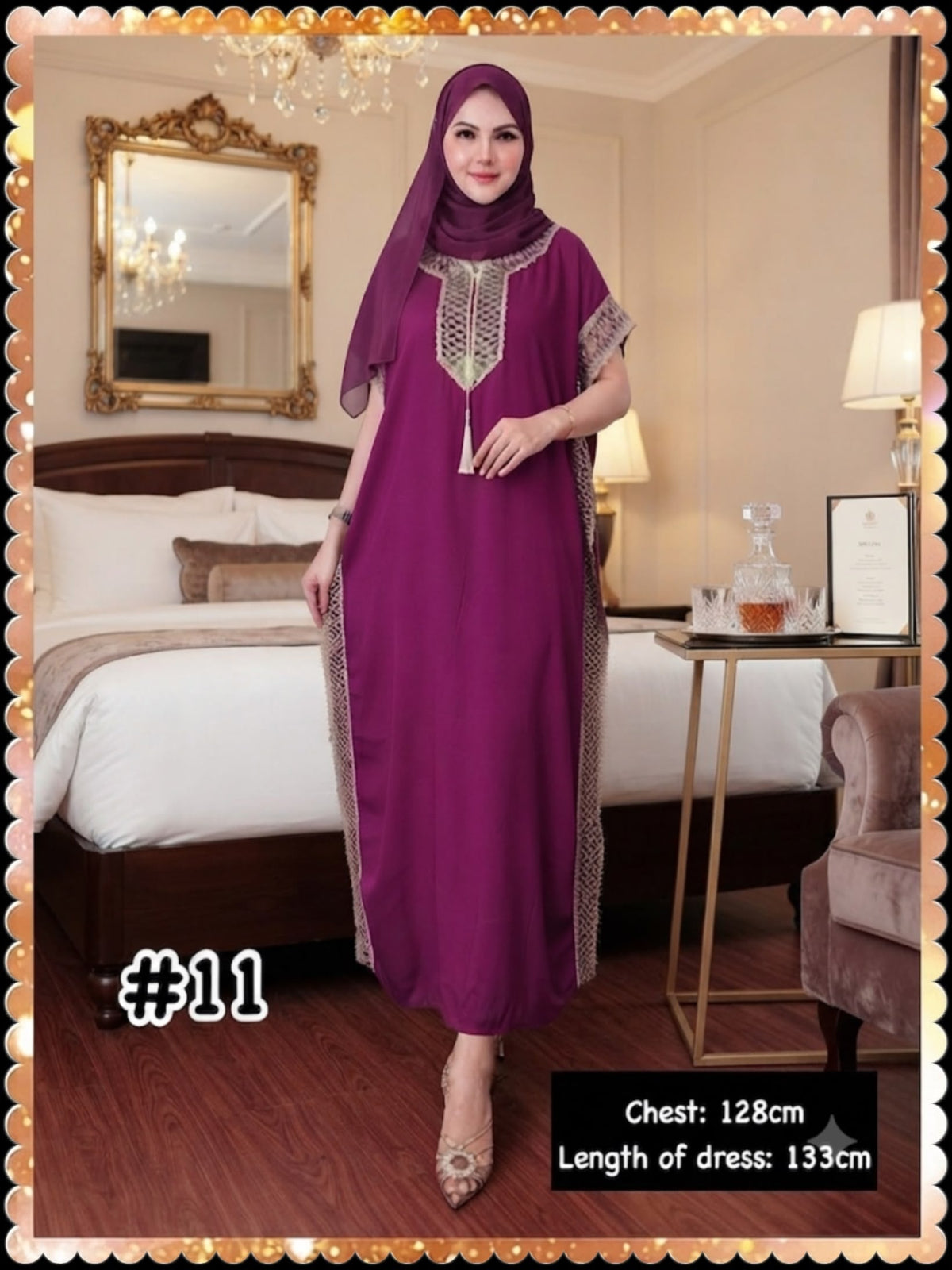 Kaftans Assorted Designs/Daster (KFN_0826/007)