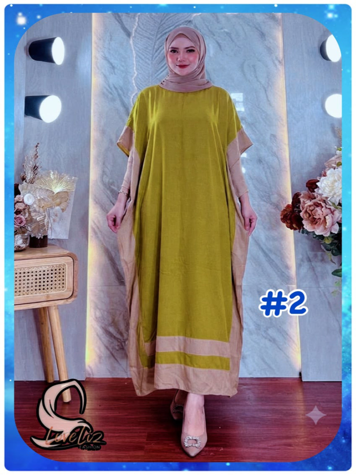 Kaftans Assorted Designs/Daster (KFN_0826/008)