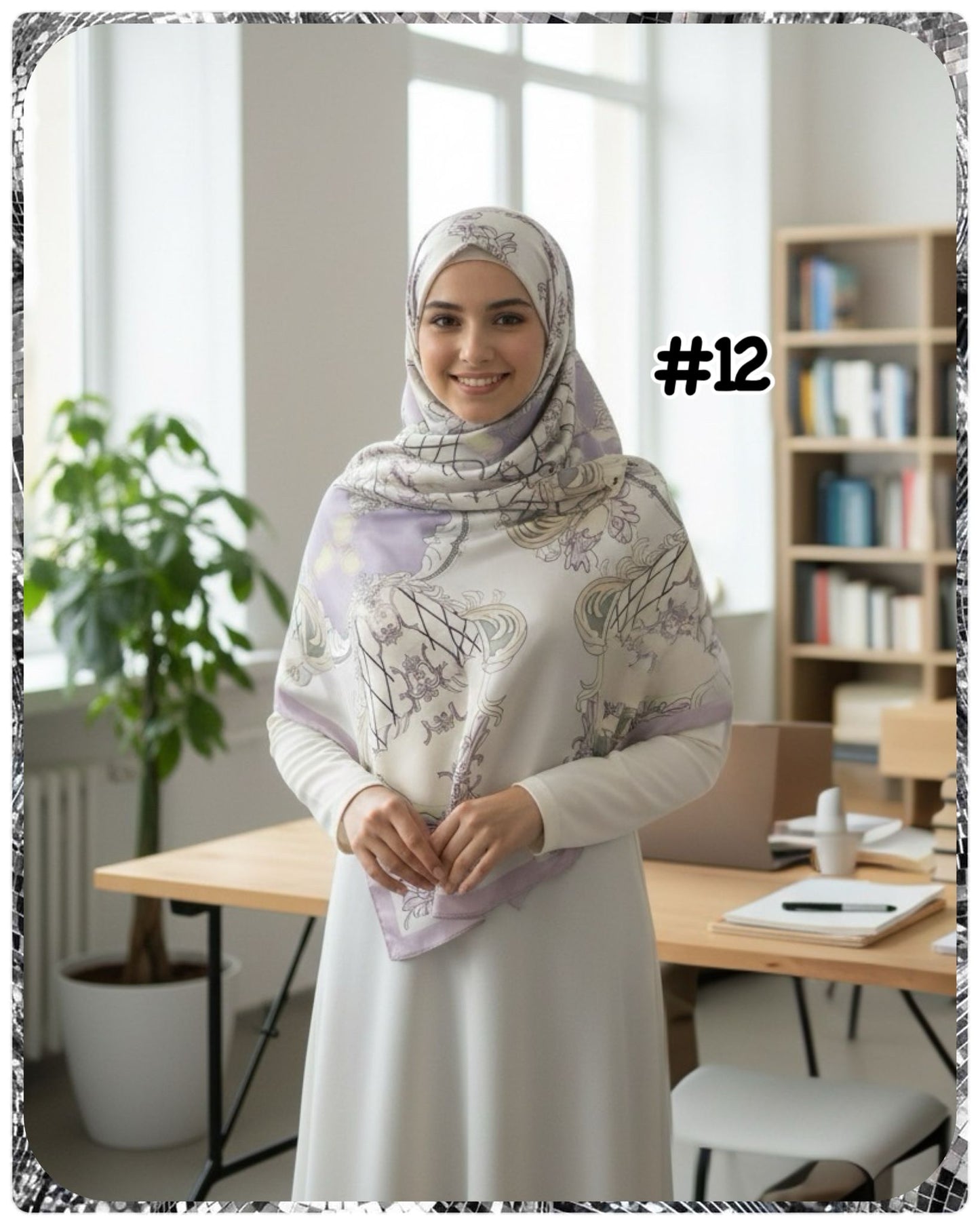 Exclusive Shawl Satin Printed (SHL_0226/047)