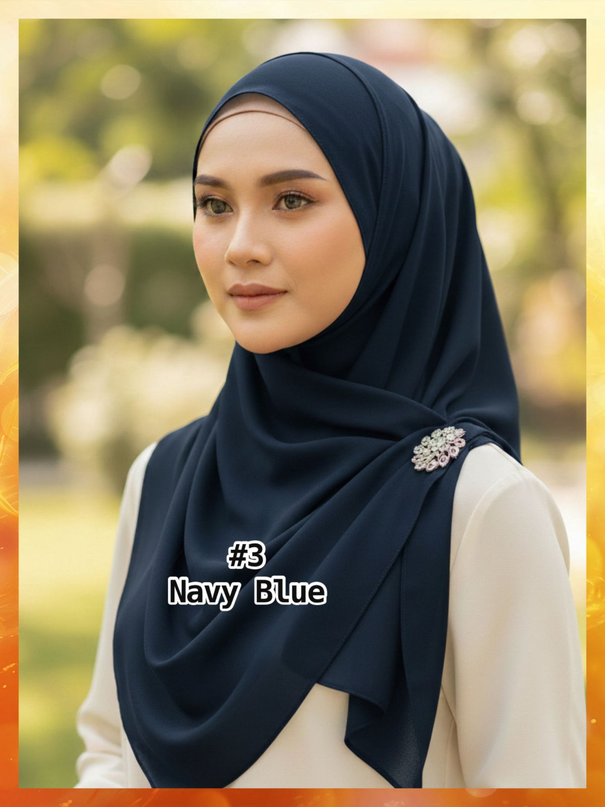 Bawal  Chiffon Shimmering (BWL_0226/029) (#ABS)