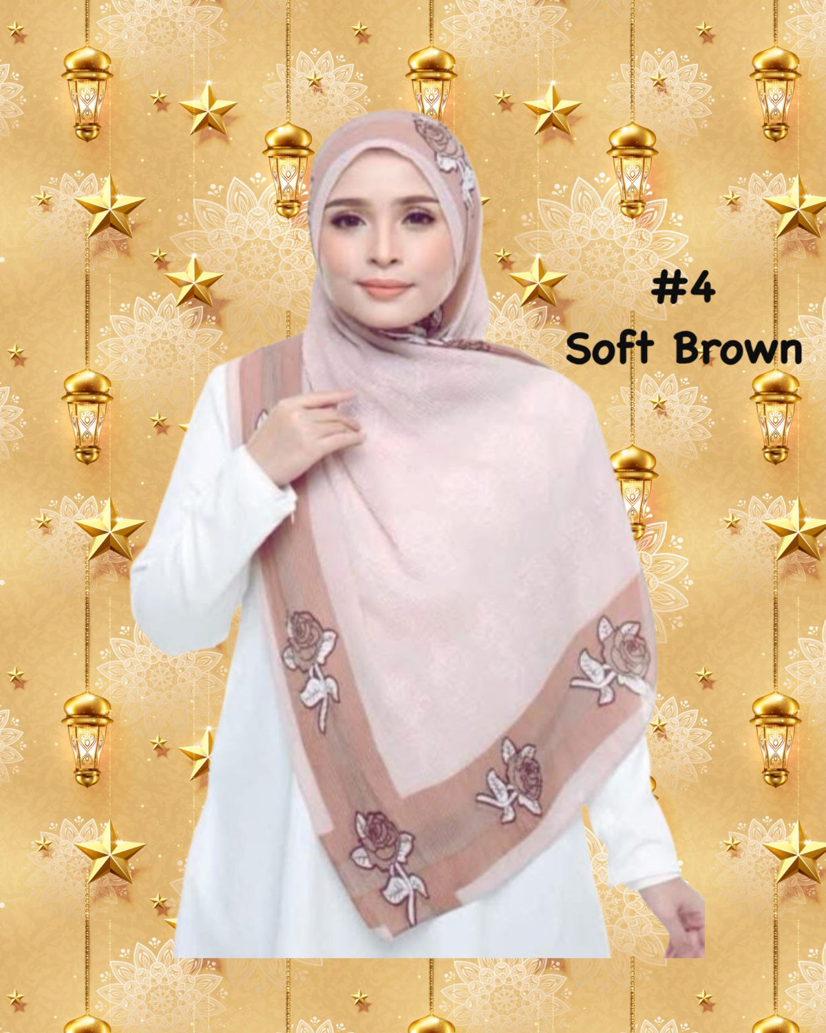 Shawl Maira Crush- Luxurious Texture (SHWL- 1026)