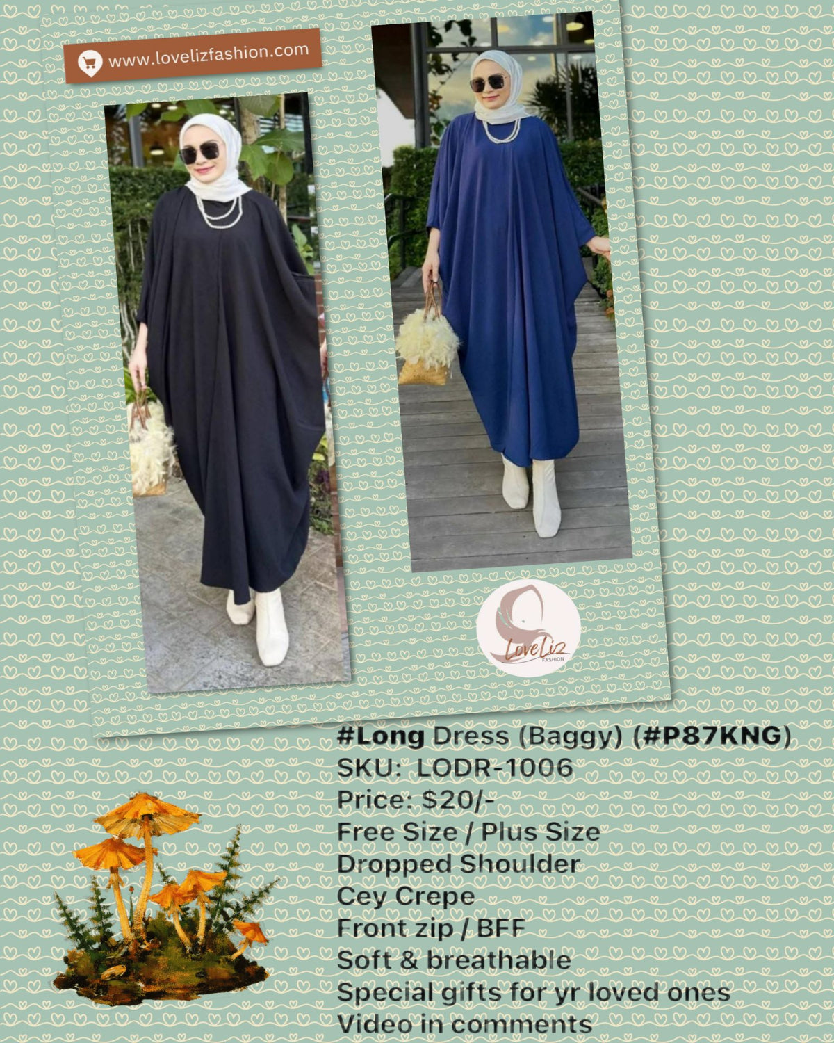 Long Dress (LODR- 1006) (#P87KNG)