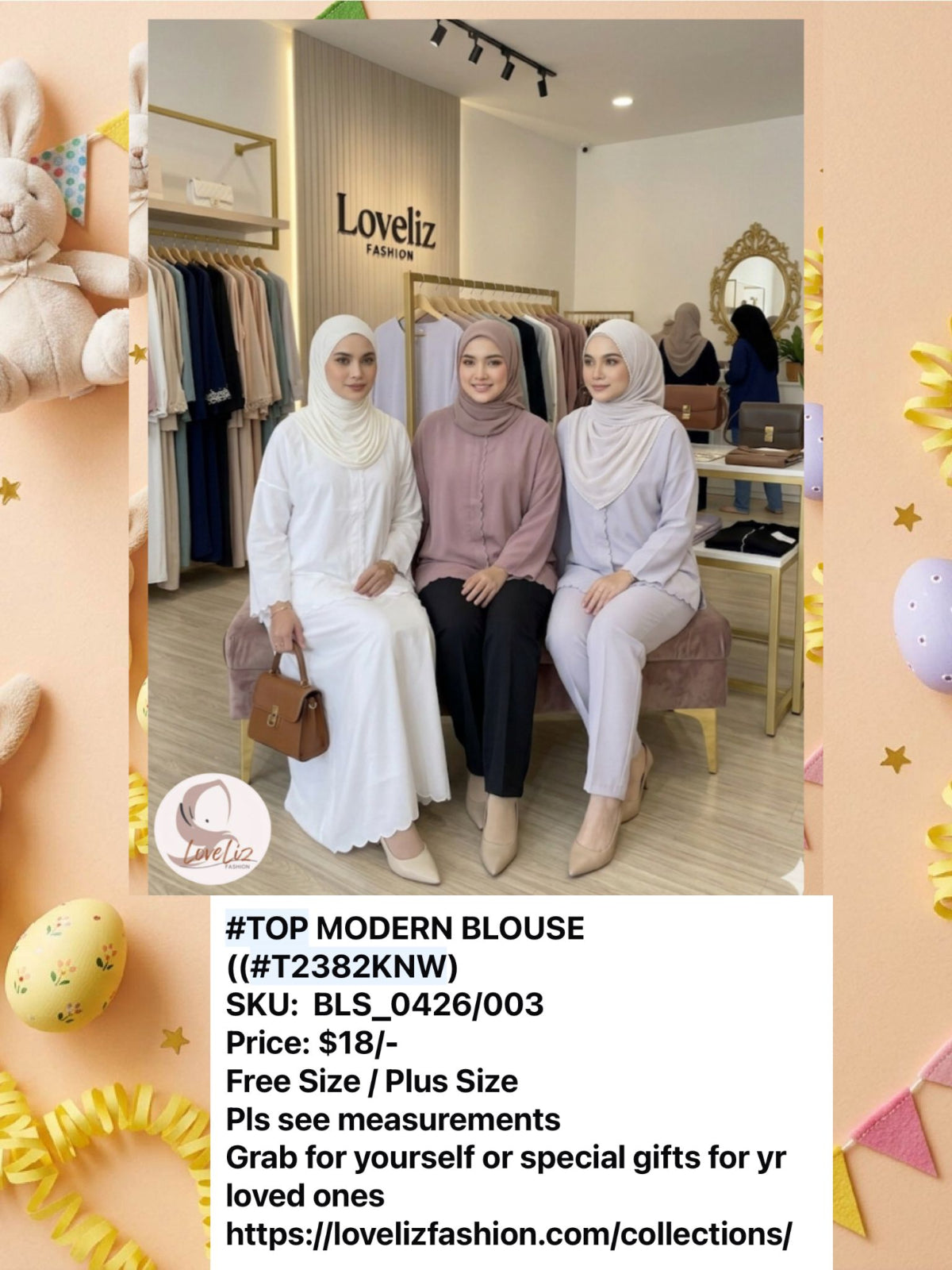 Top Modern Blouse (BLS_0426/003)