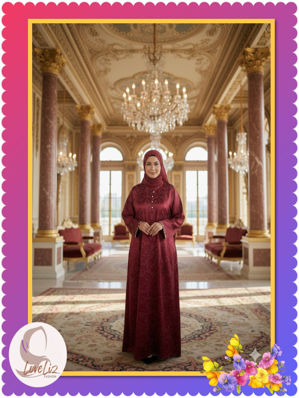 Long Satin Dress (LDR_0226/002) (#KNWST)