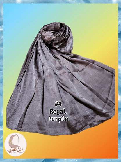 Shawl Muna Half Pleated (SHL_0326/042(A))