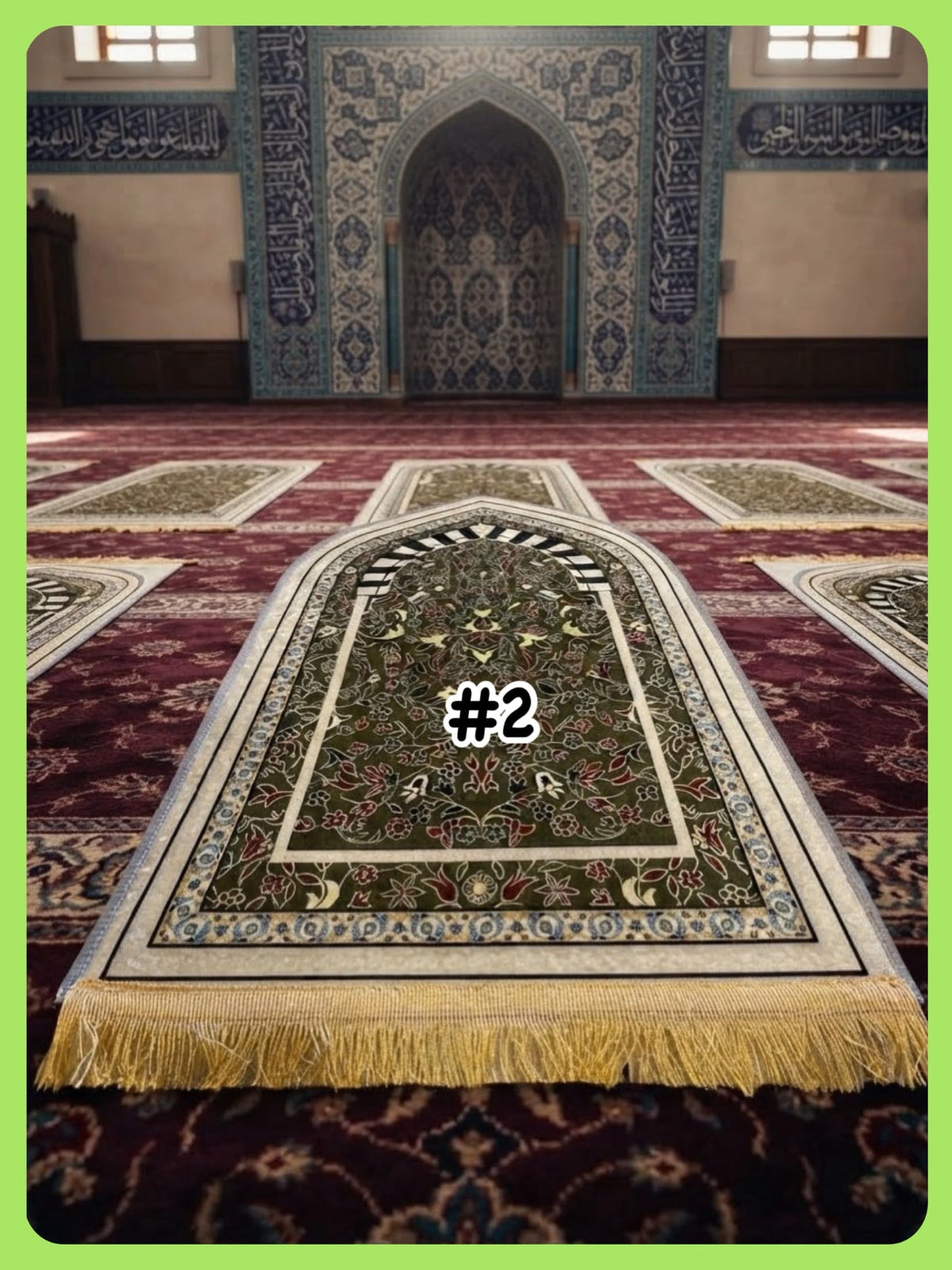 Mini Praying Mat (SJD_1026/001) (#KWC)